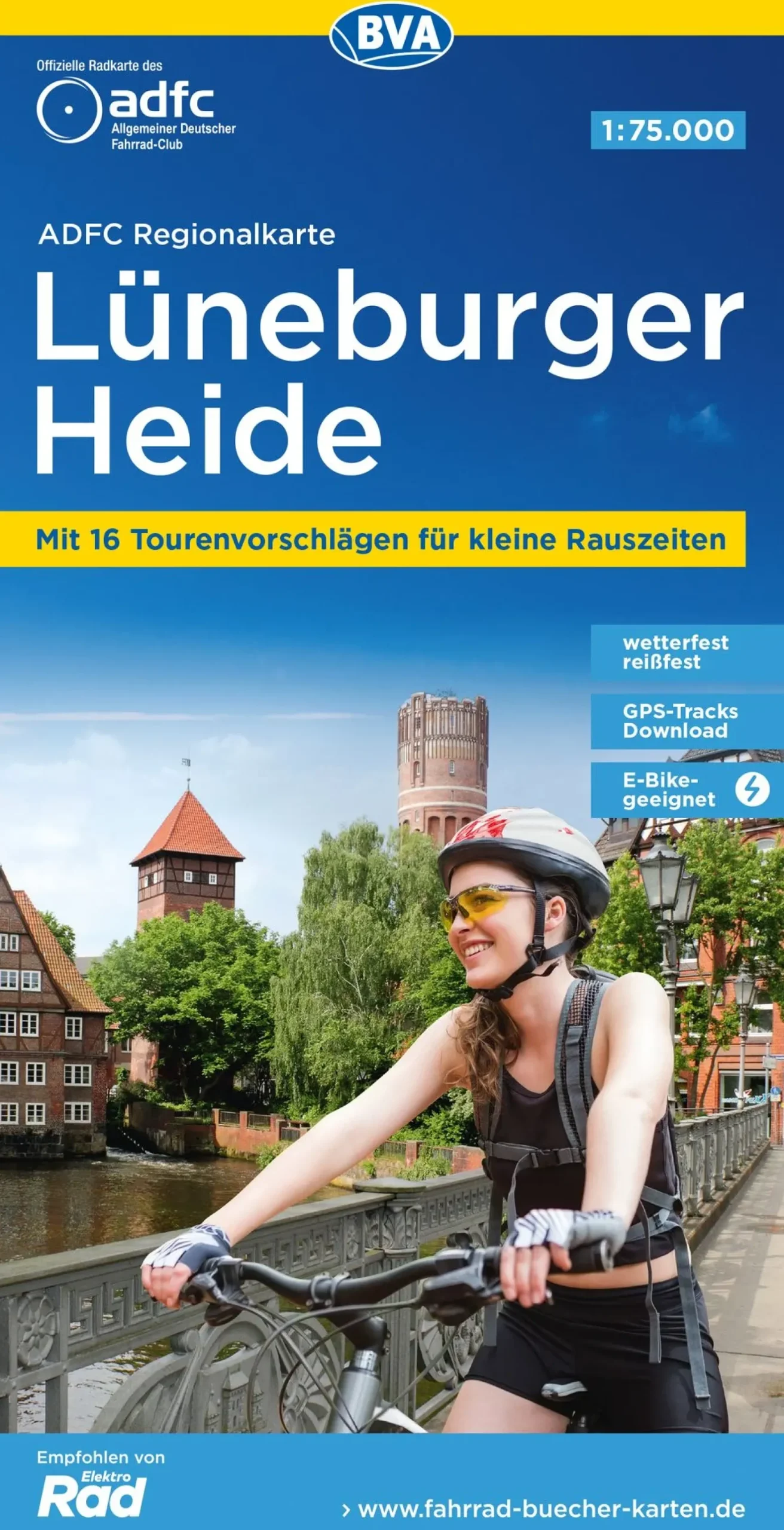 Lüneburger Heide Fahrradkarte