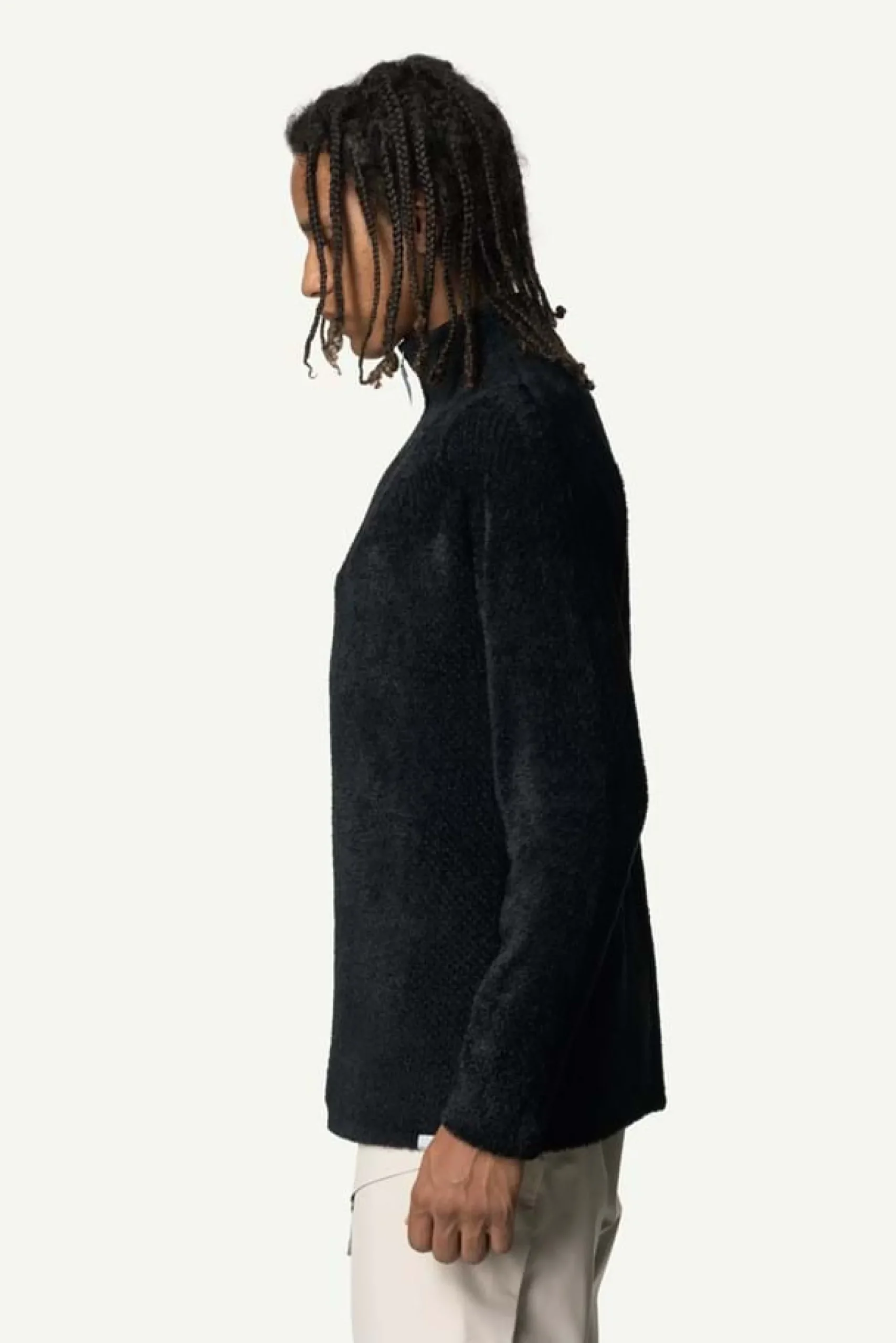 Lykan Half Zip True Black