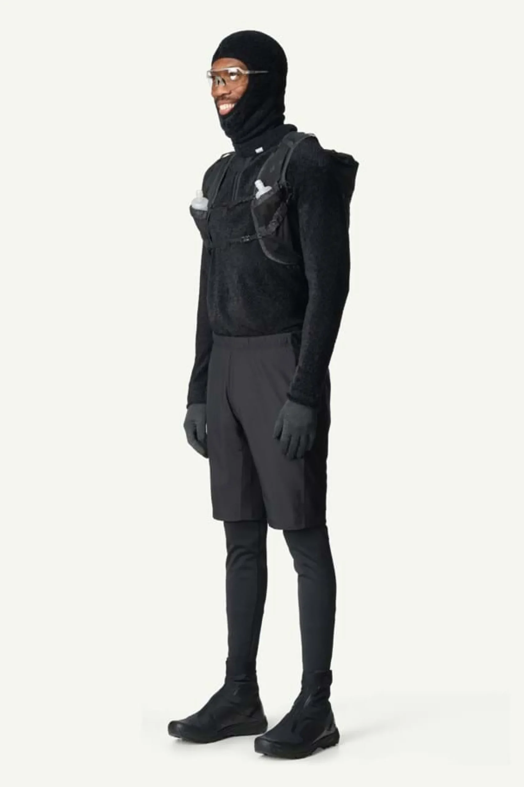 Lykan Half Zip True Black