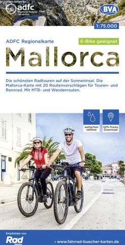 Mallorca ADFC-Regionalkarte 1:75.000