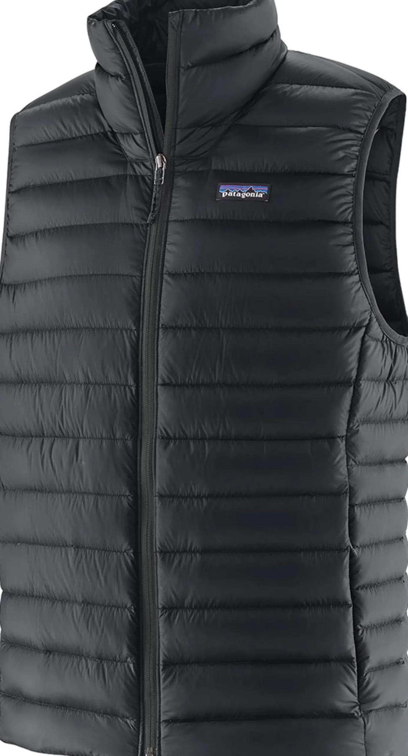 Men's Down Sweater Vest - black