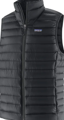 Men's Down Sweater Vest - black