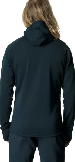 Men's Power Hoody Fleece Jacke - blue illusion