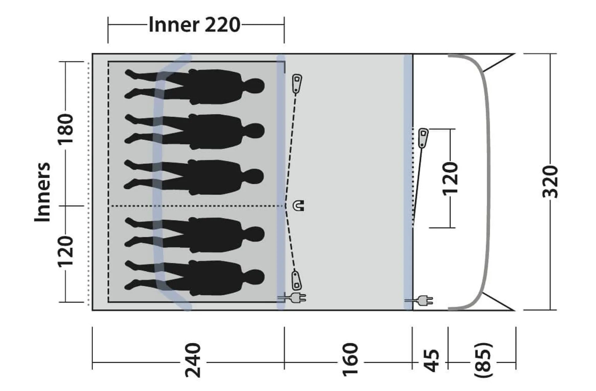 Monterey 5 Air - Blau