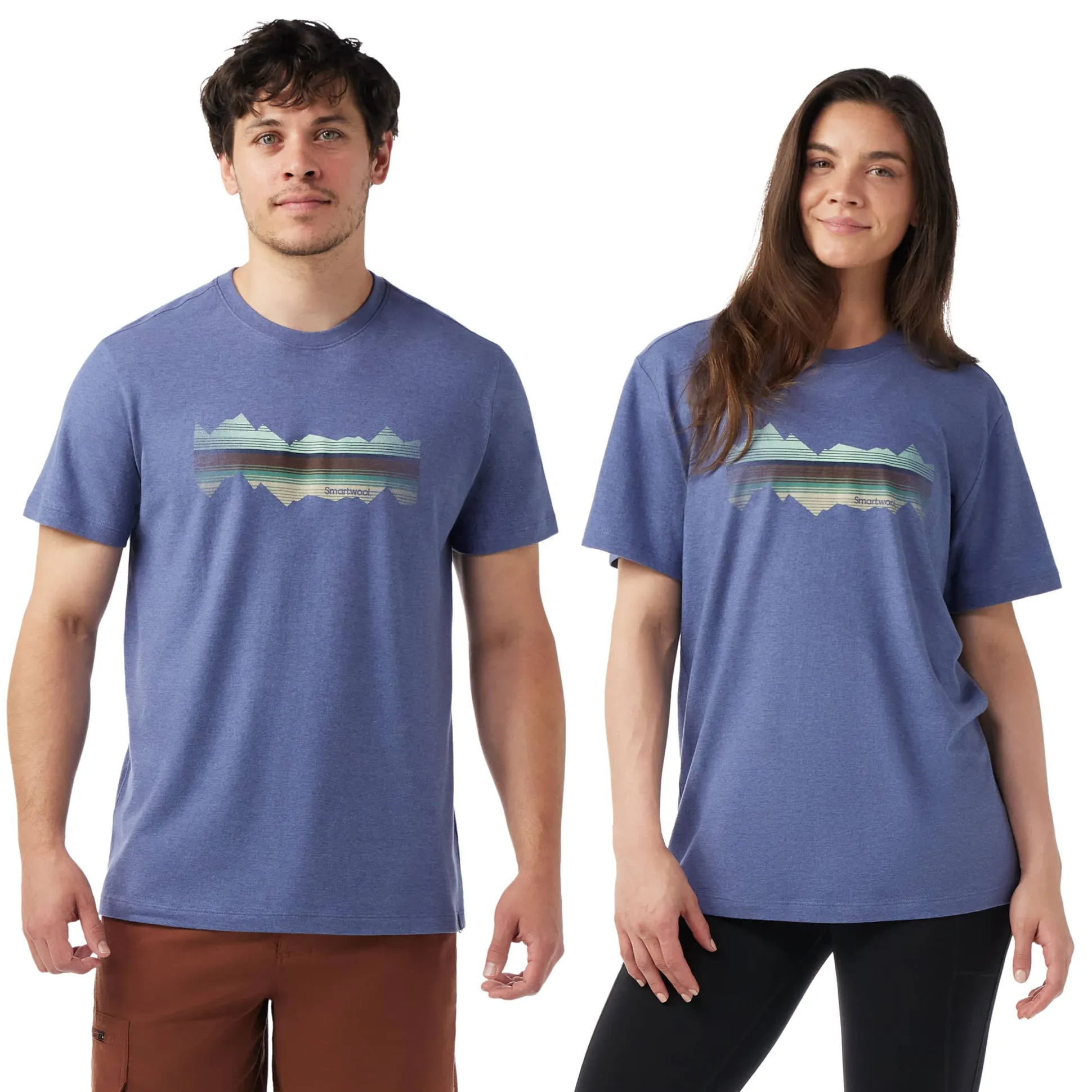 Mountain Horizon T-Shirt - Nightfall Blue