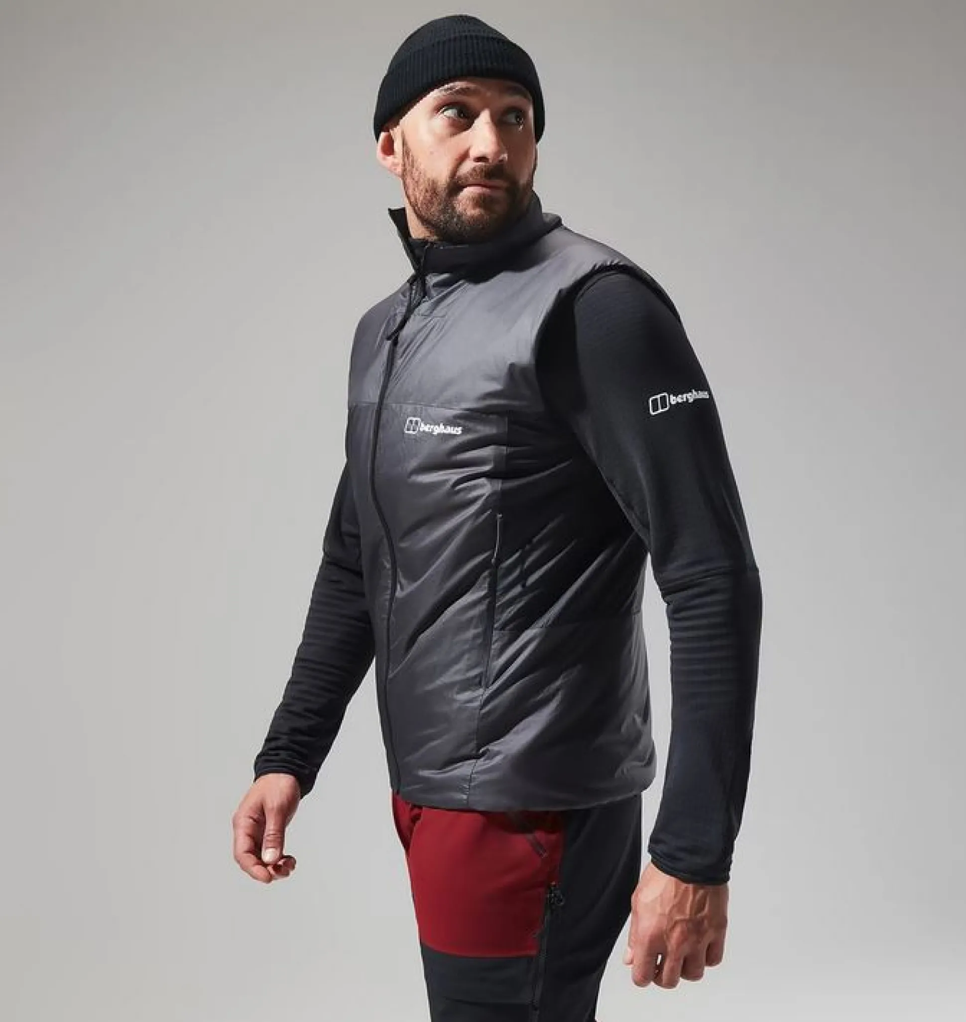 MTN Arete LB Synthetische Weste - Grau Schwarz