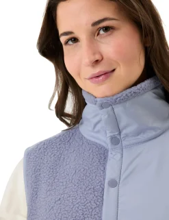 Najun Fleece Vest Dark Iris