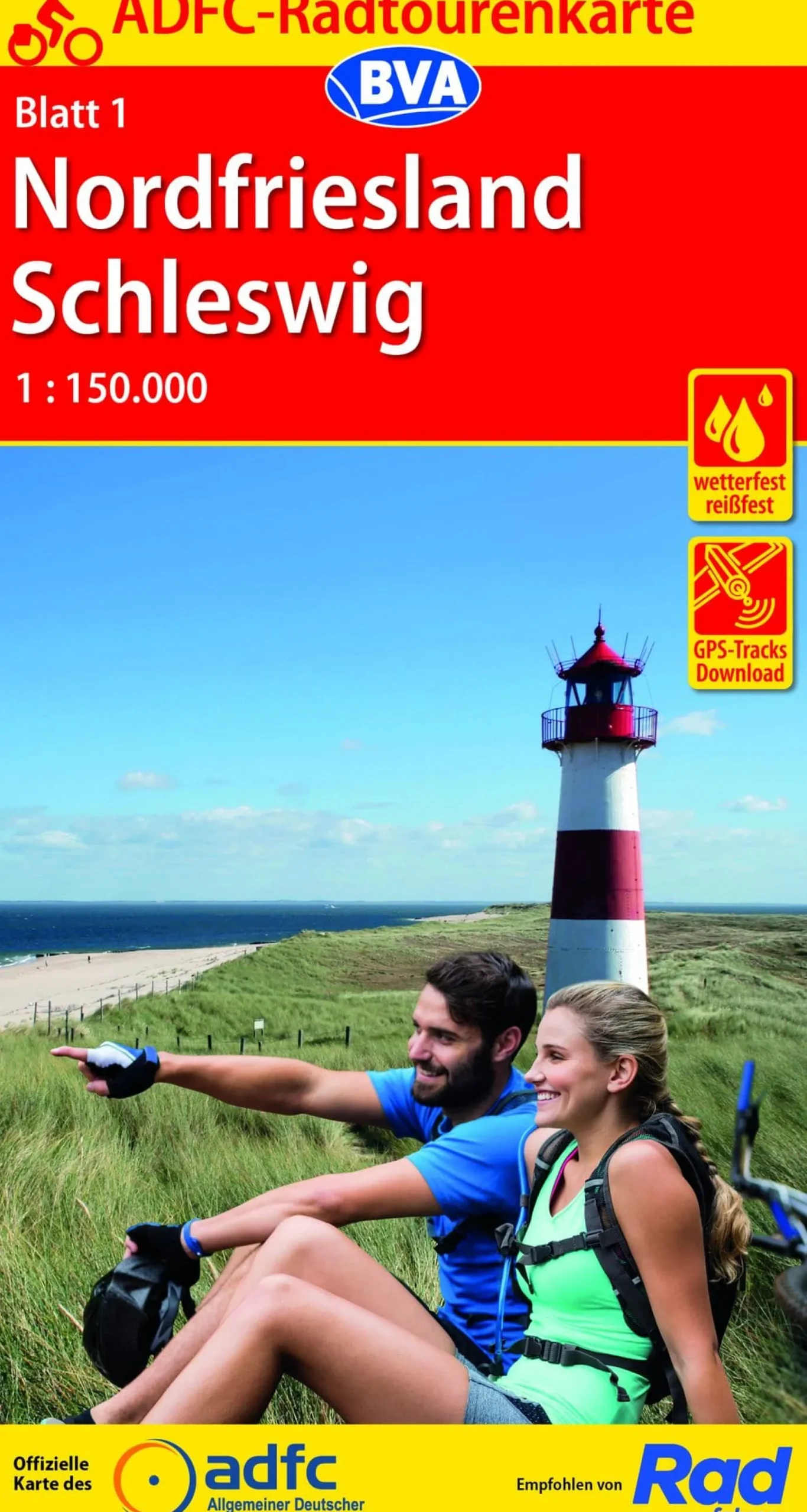 Nordfriesland / Schleswig Fahrradkarte