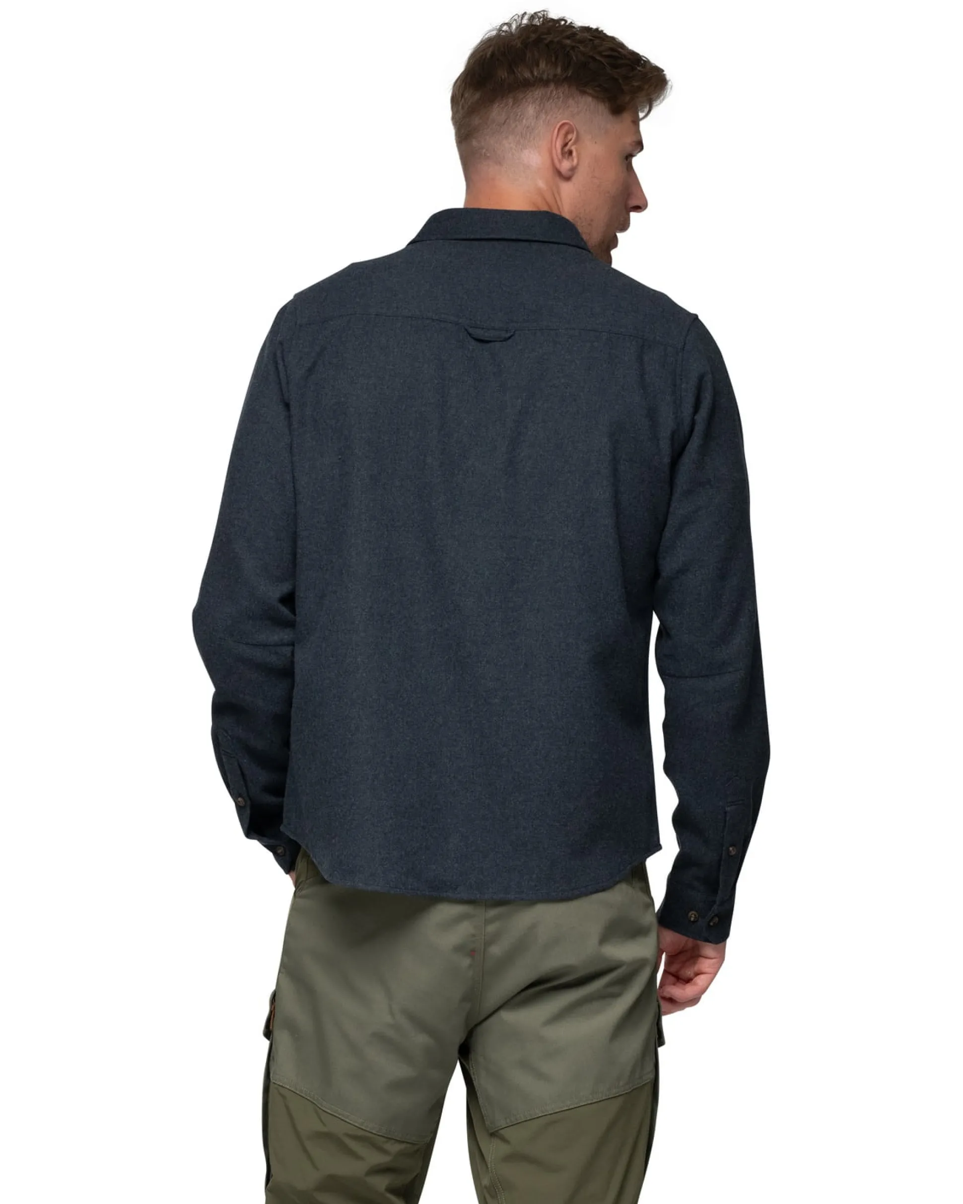 Nordmarka Flannel Shirt Navy Blue