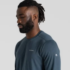 NosiLife Abel Long LS T Shirt Blue Stone