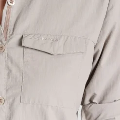 NosiLife Adv LS Shirt III Soft Mushroom