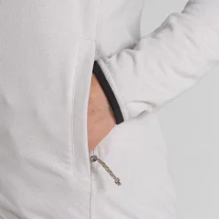 NosiLife Afia Hooded Jacket-W-Light Grey Marl