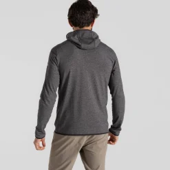 Nosilife Deft Hooded Jacket-Black Pepper Marl