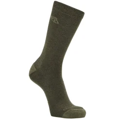 NosiLife Travel TP Socks Grey Marl/Green