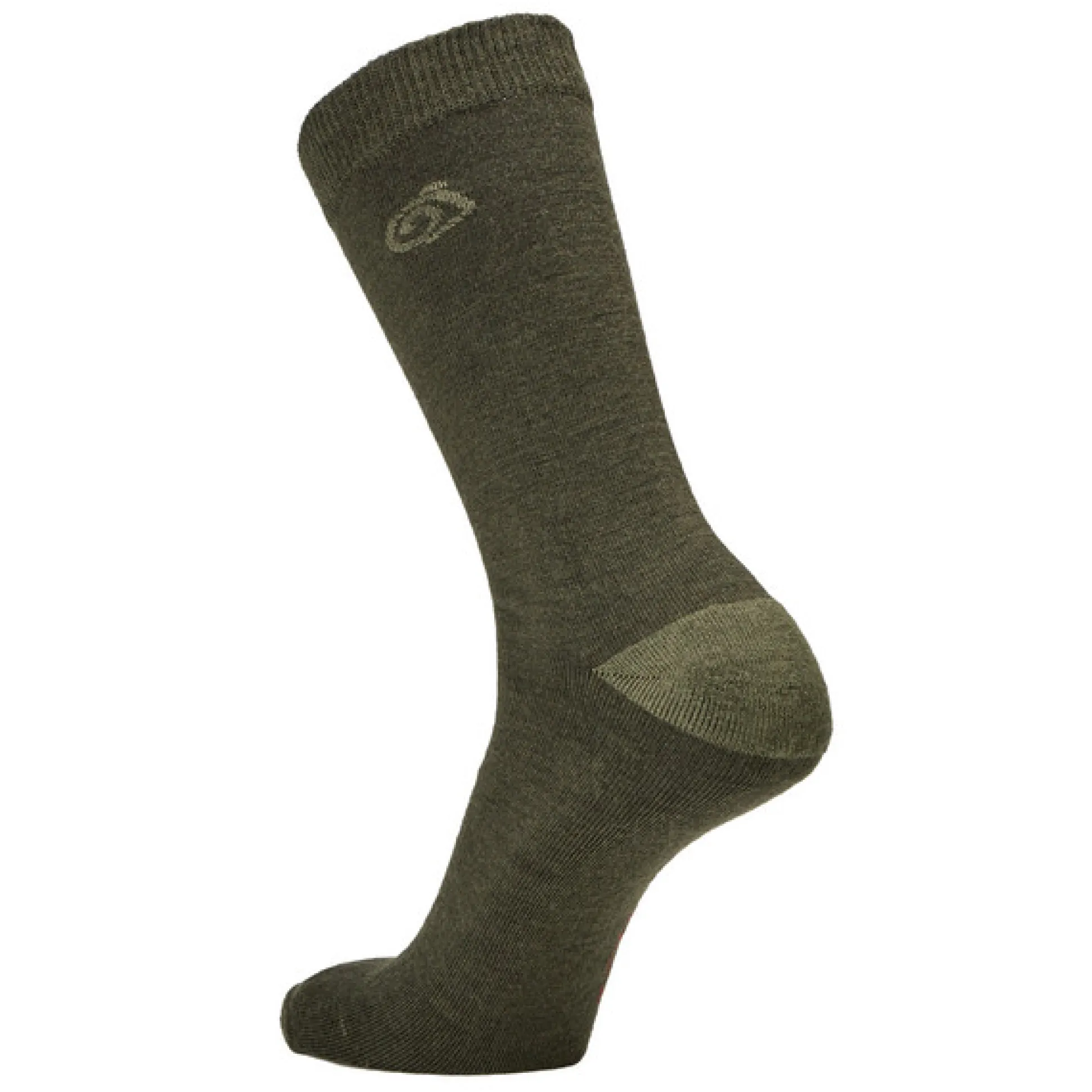 NosiLife Travel TP Socks Grey Marl/Green