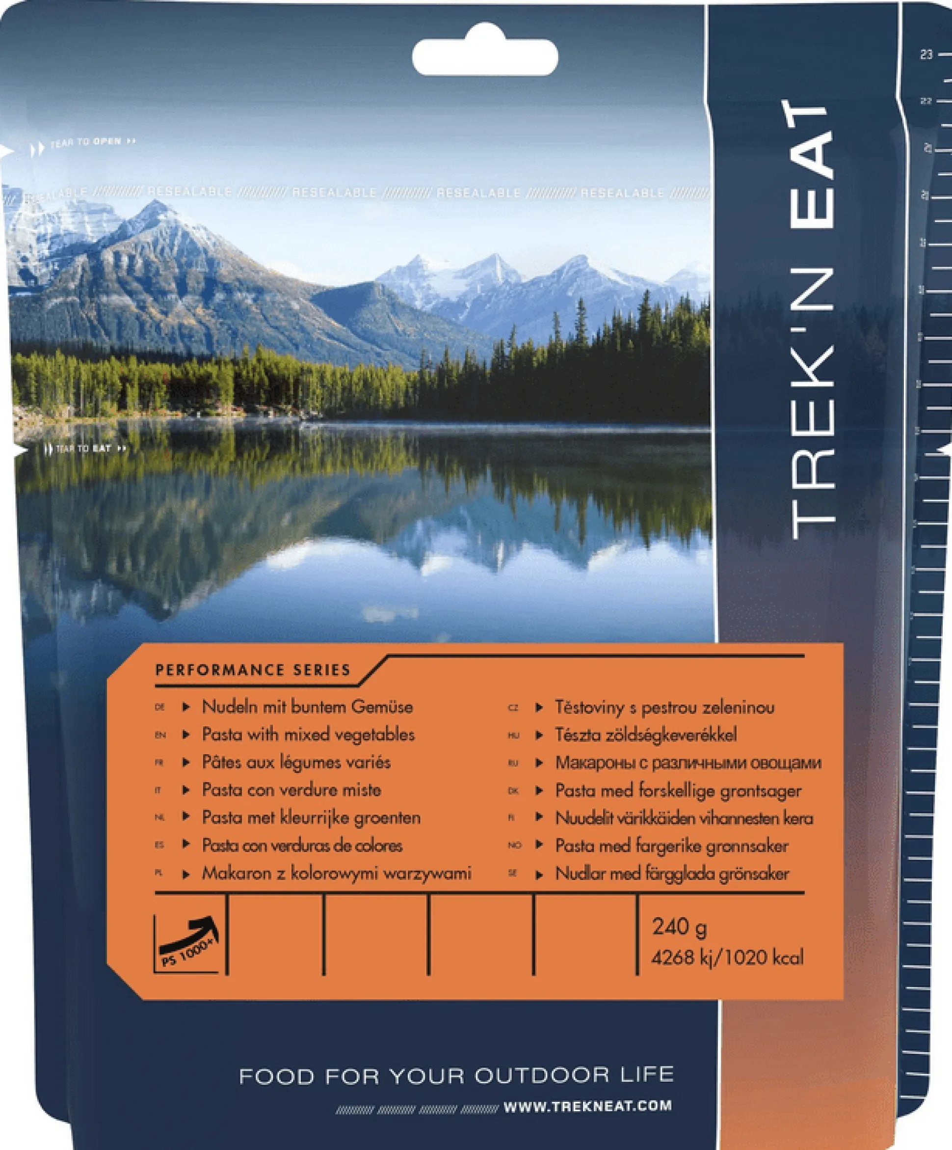 Nudeln mit buntem Gemüse PS1000+