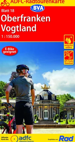 Oberfranken / Vogtland Fahrradkarte