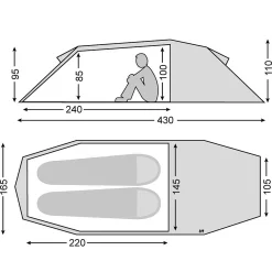 Oppland 2 LW - Black Forest Green