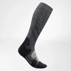 Outdoor Merino Compression Socks Lava Grey
