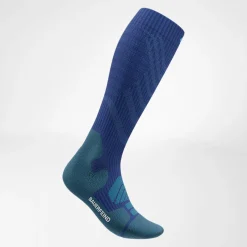 Outdoor Merino Compression Socks Ocean Blue