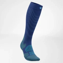 Outdoor Merino Compression Socks Ocean Blue