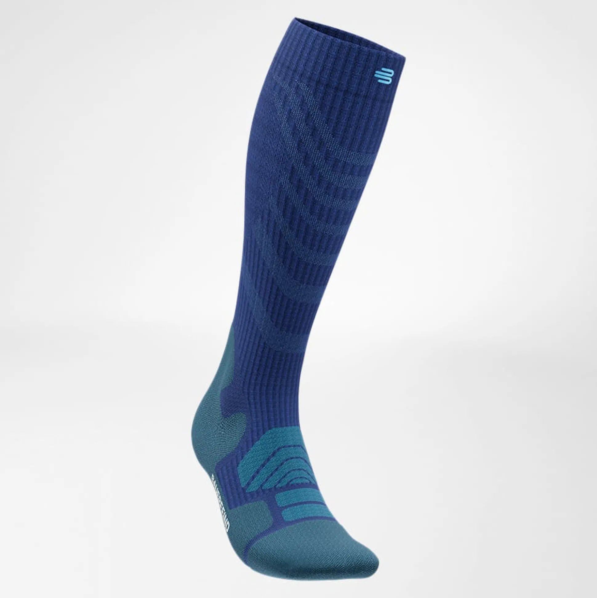 Outdoor Merino Compression Socks Ocean Blue