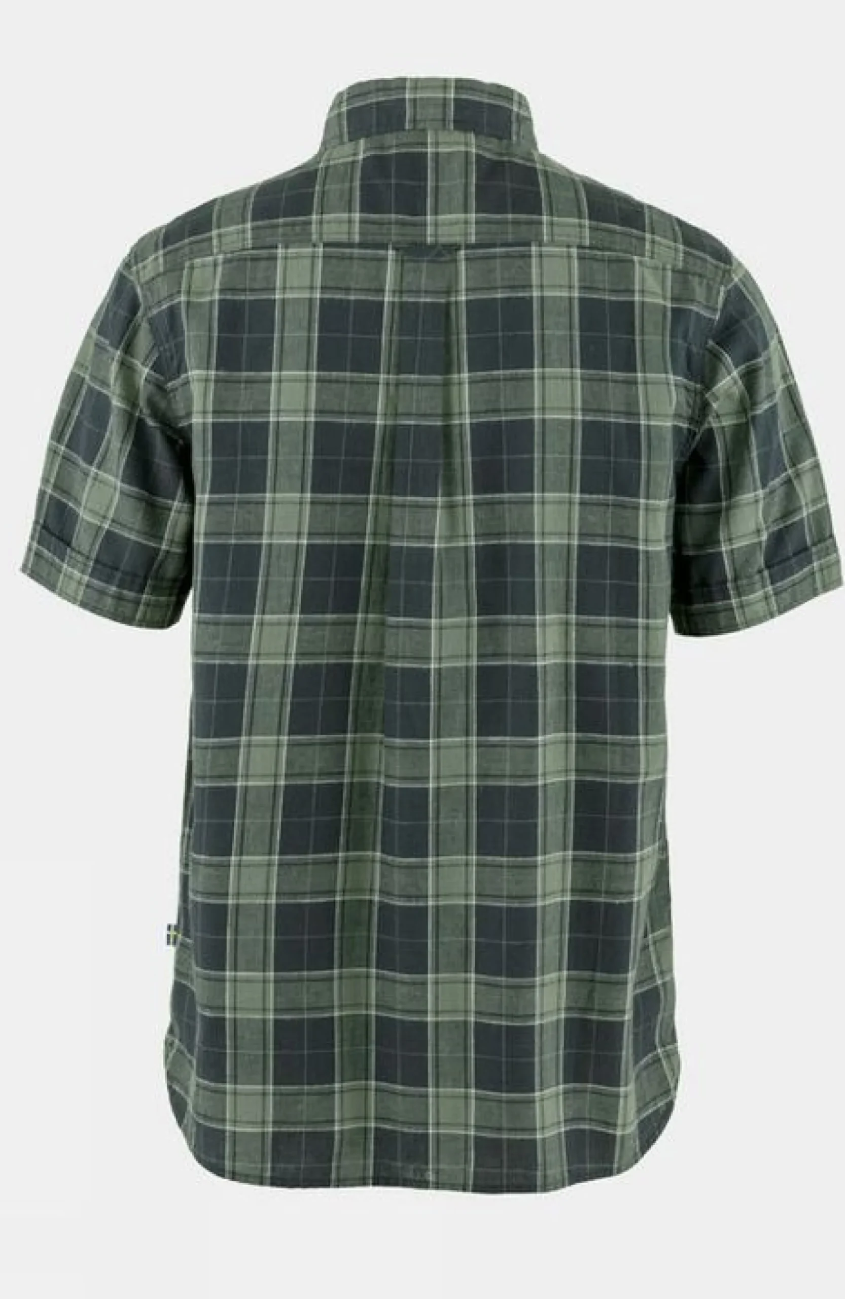 Ovik Travel Shirt SS DK Navy/Pat.Green