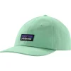 P-6 Label Trad Cap - rinsed green