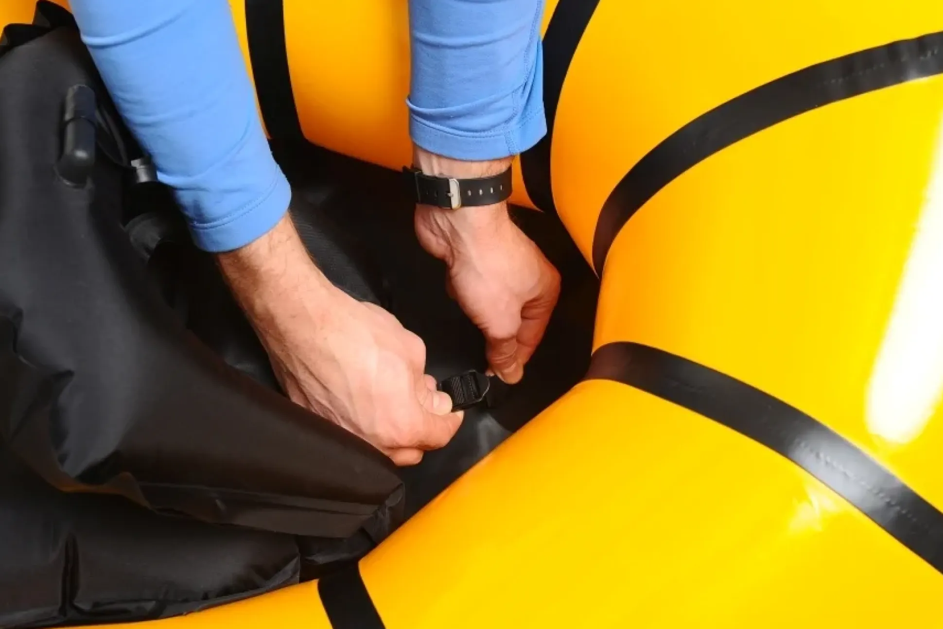 PackSeat mit Rückenlehne