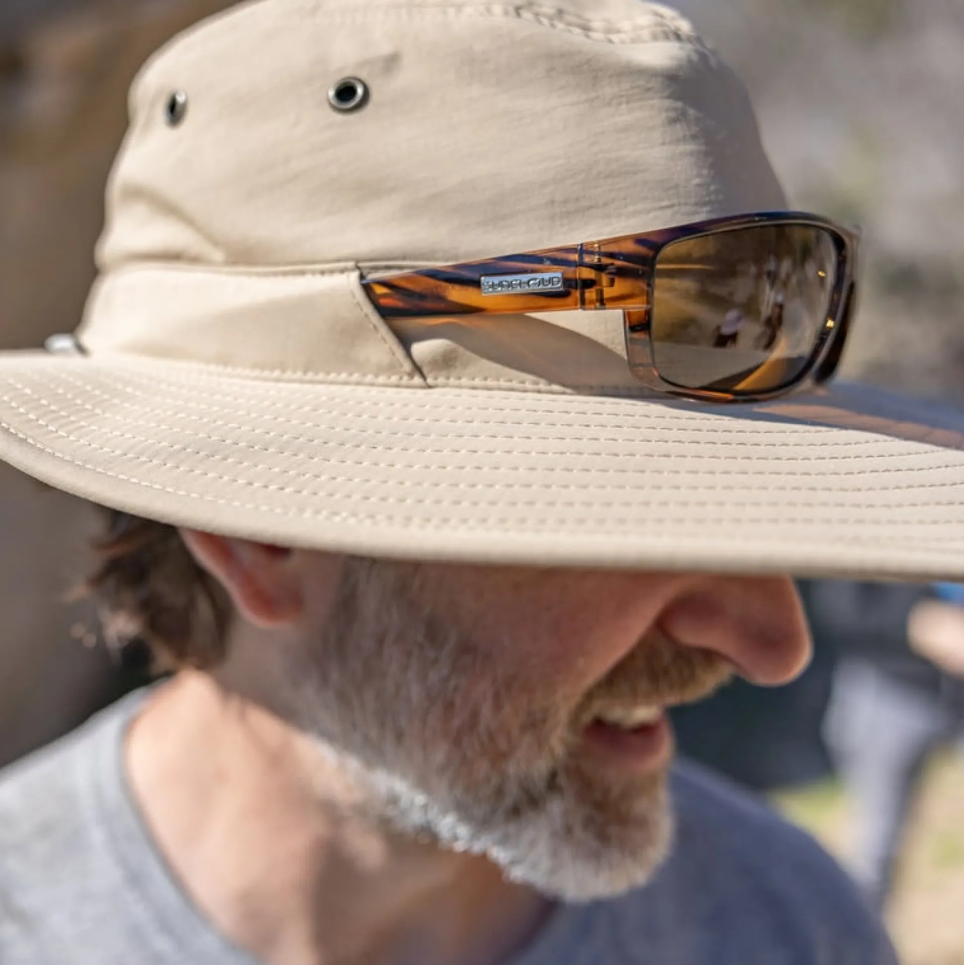 Passport Hat Brown Rice