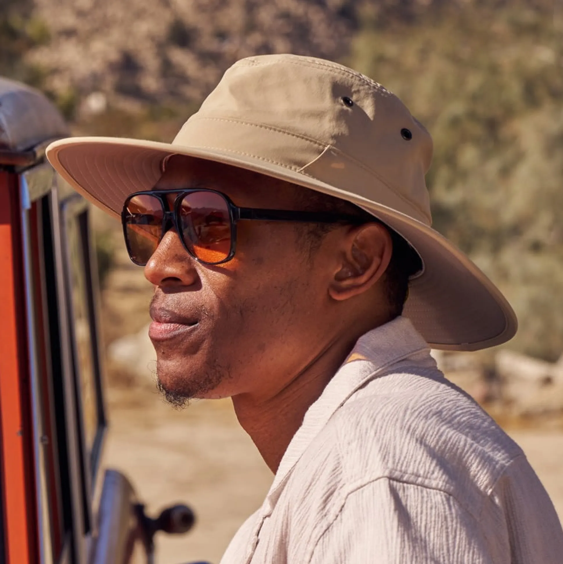 Passport Hat Brown Rice