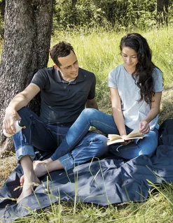 Picnic Outdoor Festival Blanket - midnight blue