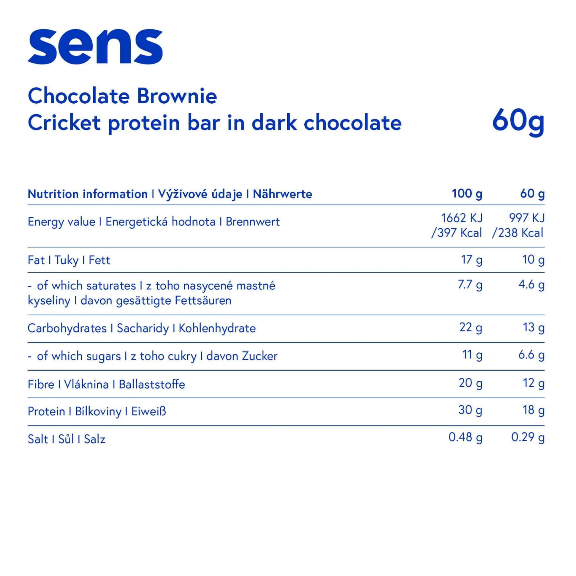 Protein Riegel Chocolate Brownie