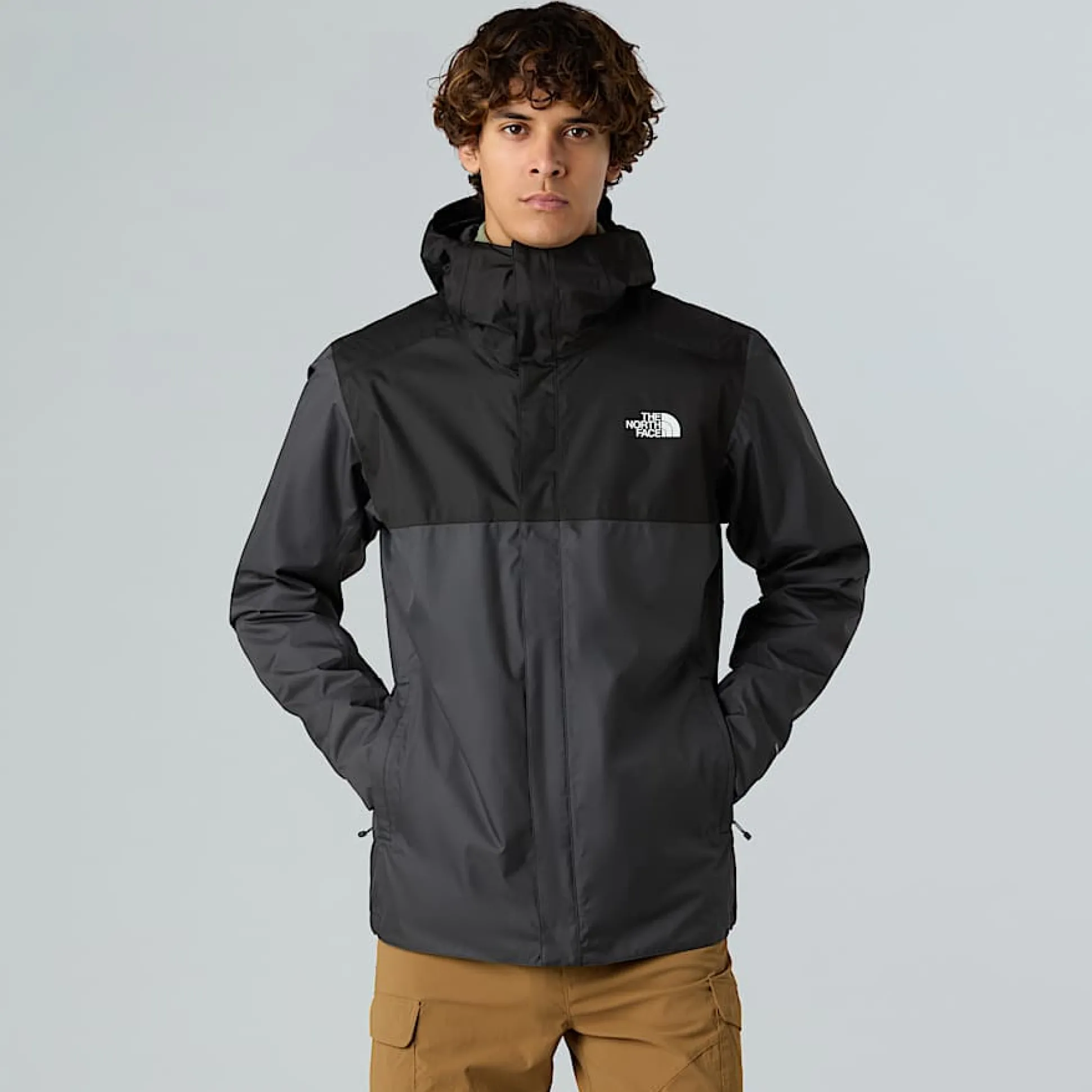 Quest Zip In Jacket Asphalt Grey
