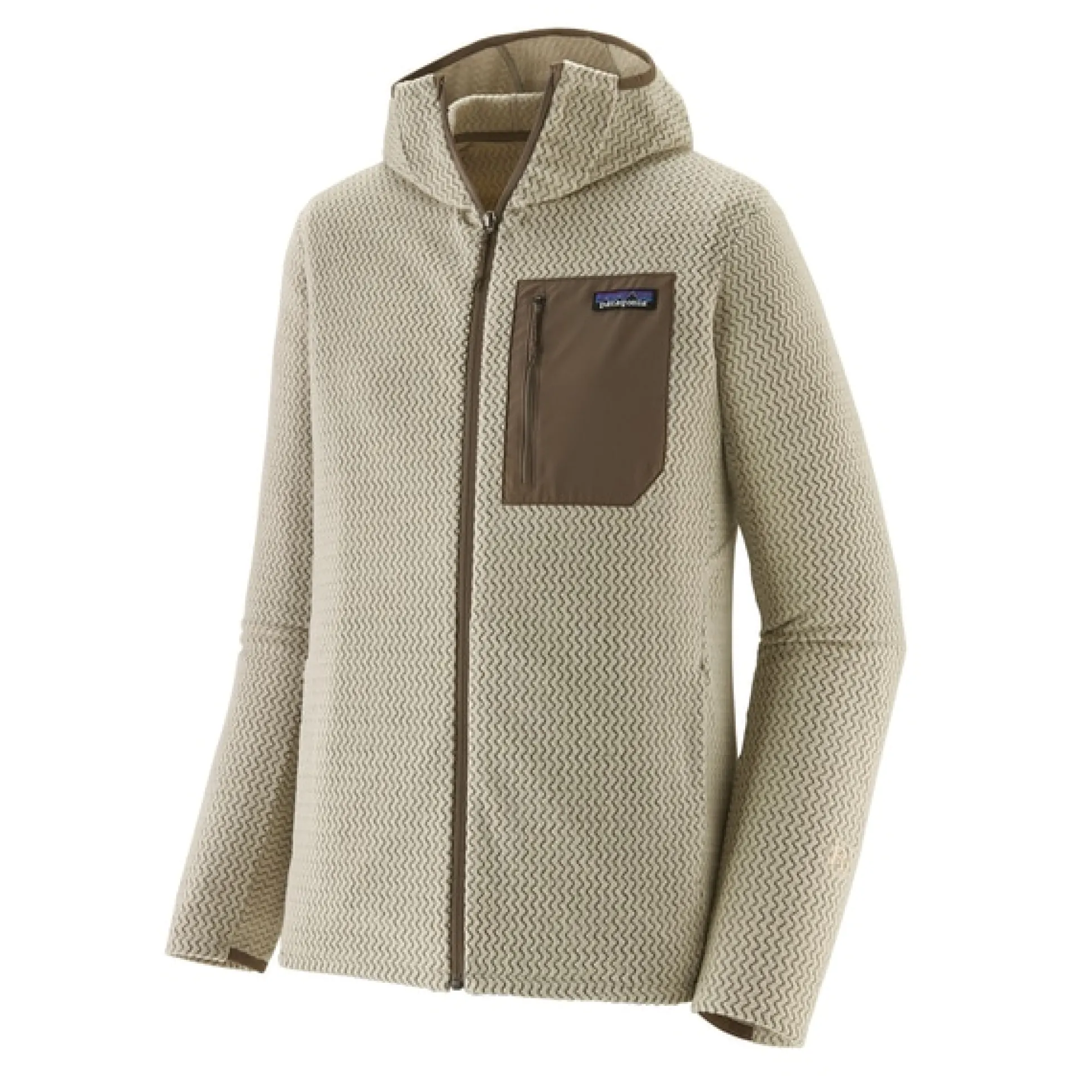 R1 Air Full Zip Hoody Pelican