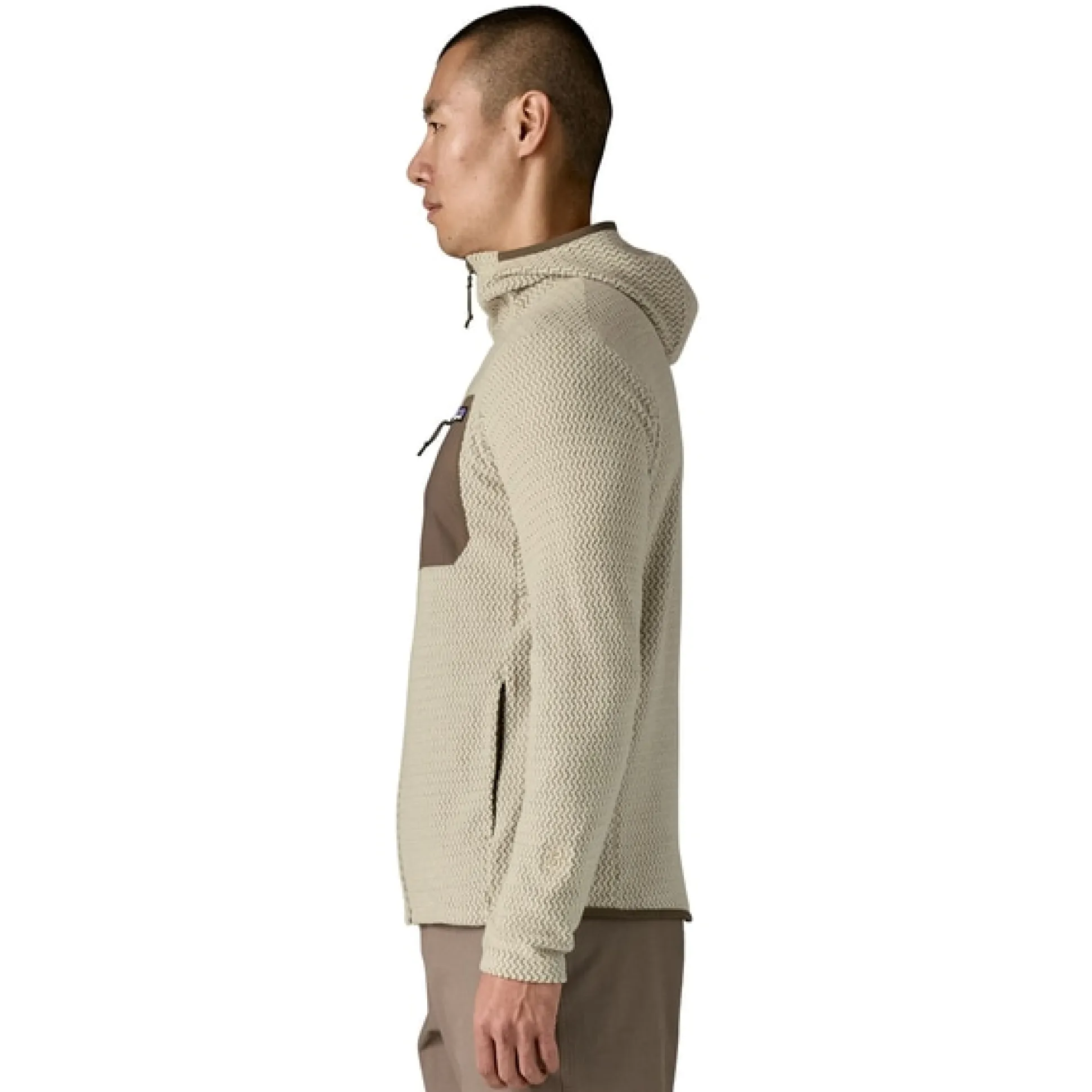 R1 Air Full Zip Hoody Pelican