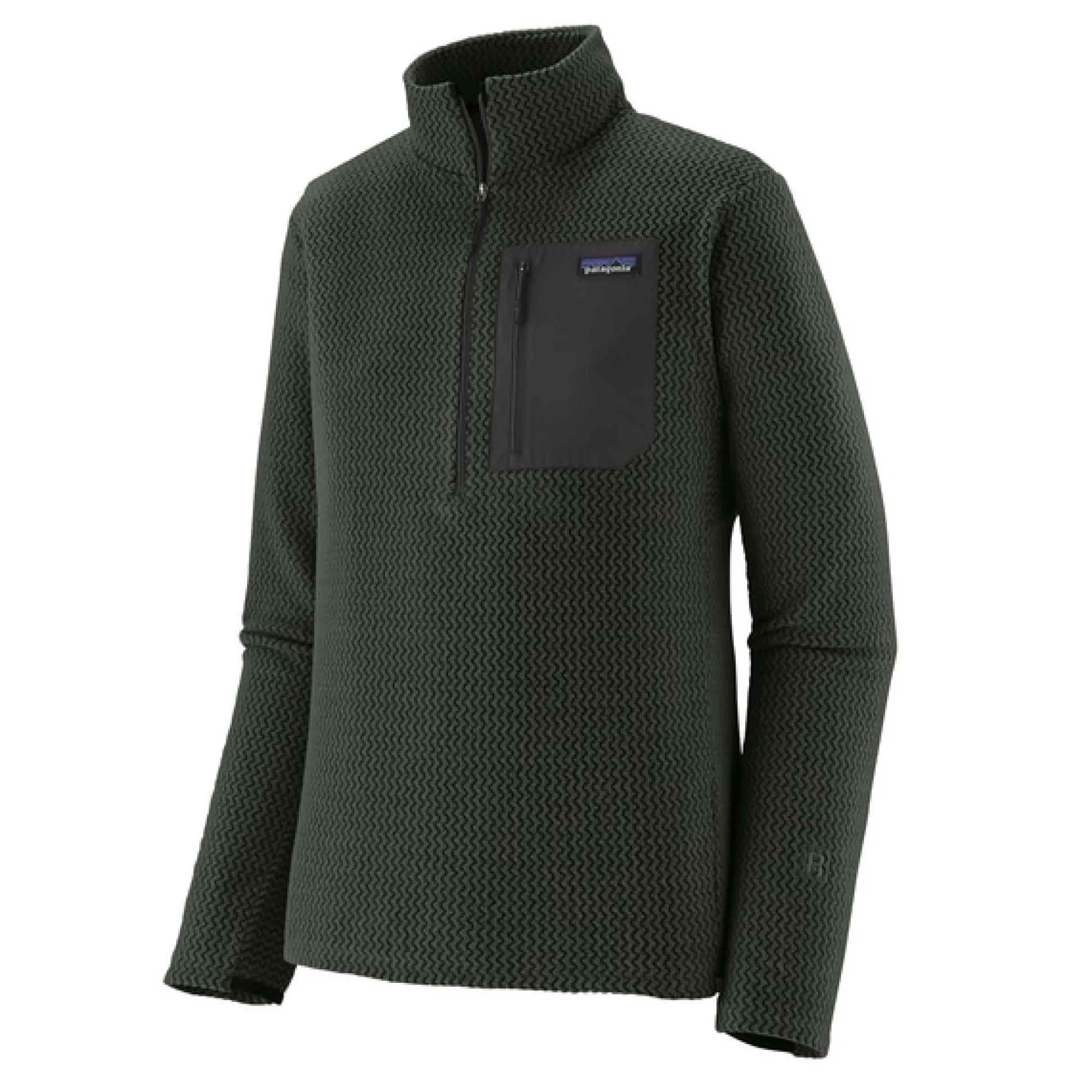 R1 Air Zip Neck Old Growth Green
