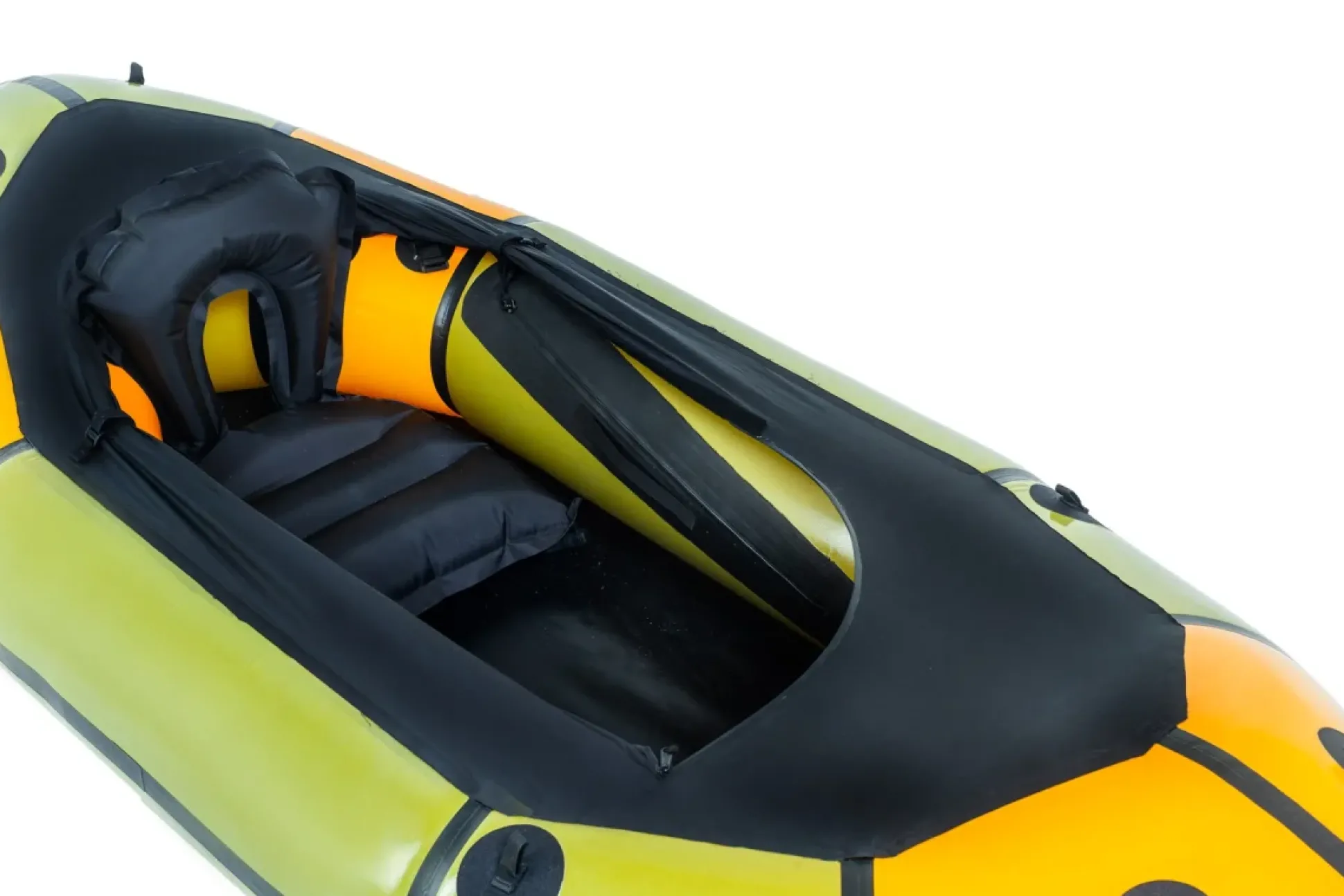 Rebel 2K mit TubeBags Green/Yellow