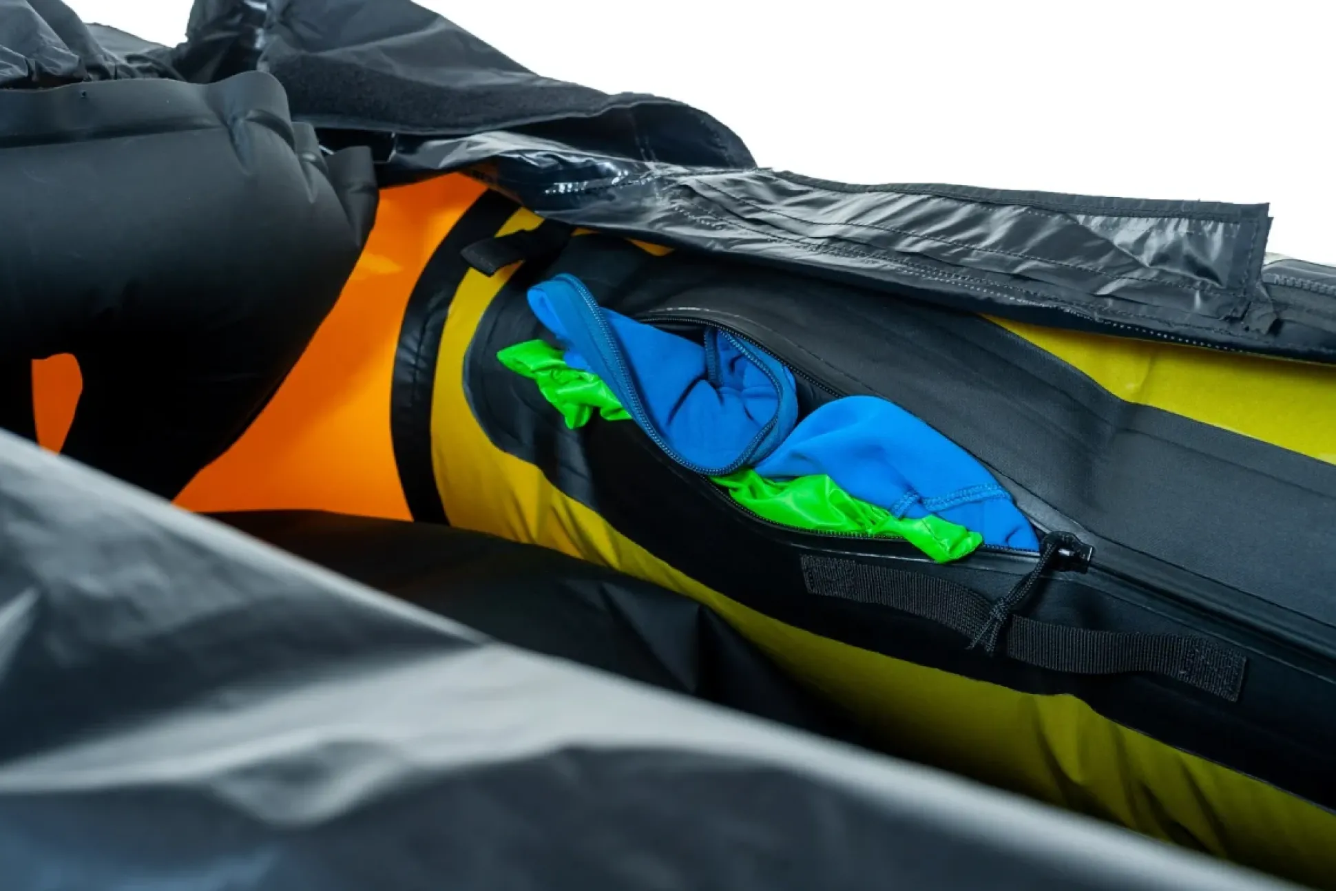 Rebel 2K mit TubeBags Green/Yellow