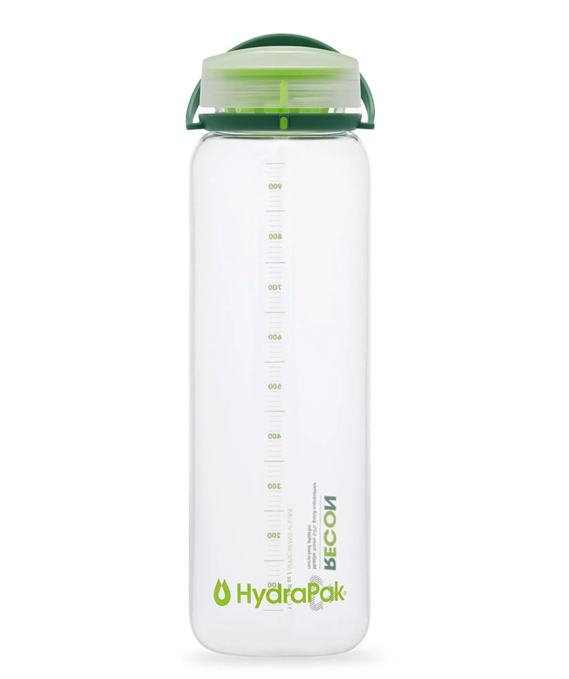 Recon Bottle 1L Clear/Green/Lime
