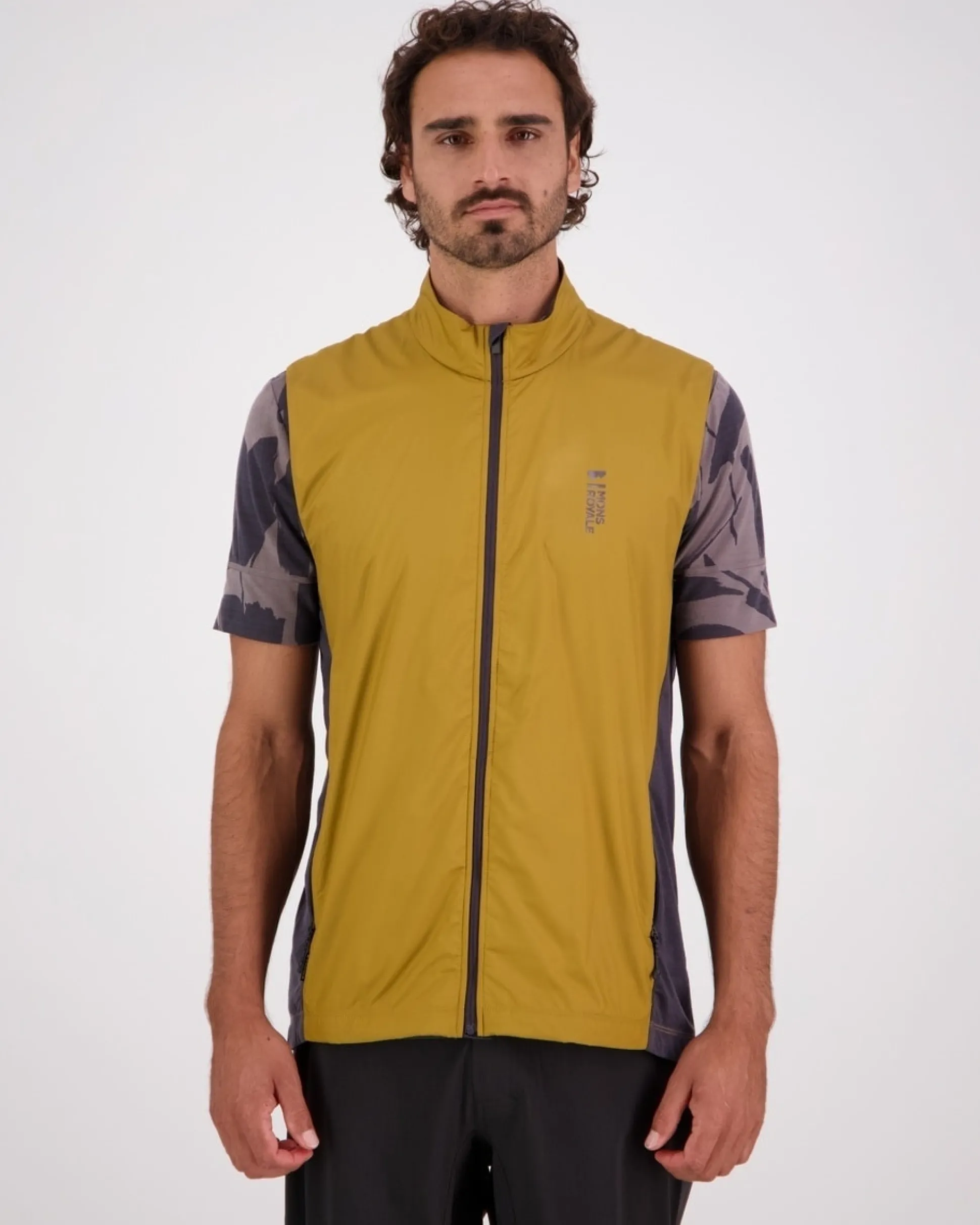 Redwood Merino Air Conwind Vest Shale/Cumin