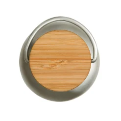 Reflect Trinkflasche 800ml bamboo cap - stainless