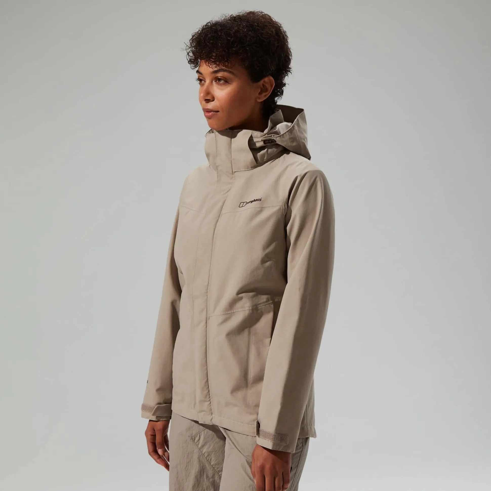 Regenjacke Hillwalker Jacket IA W Taupe