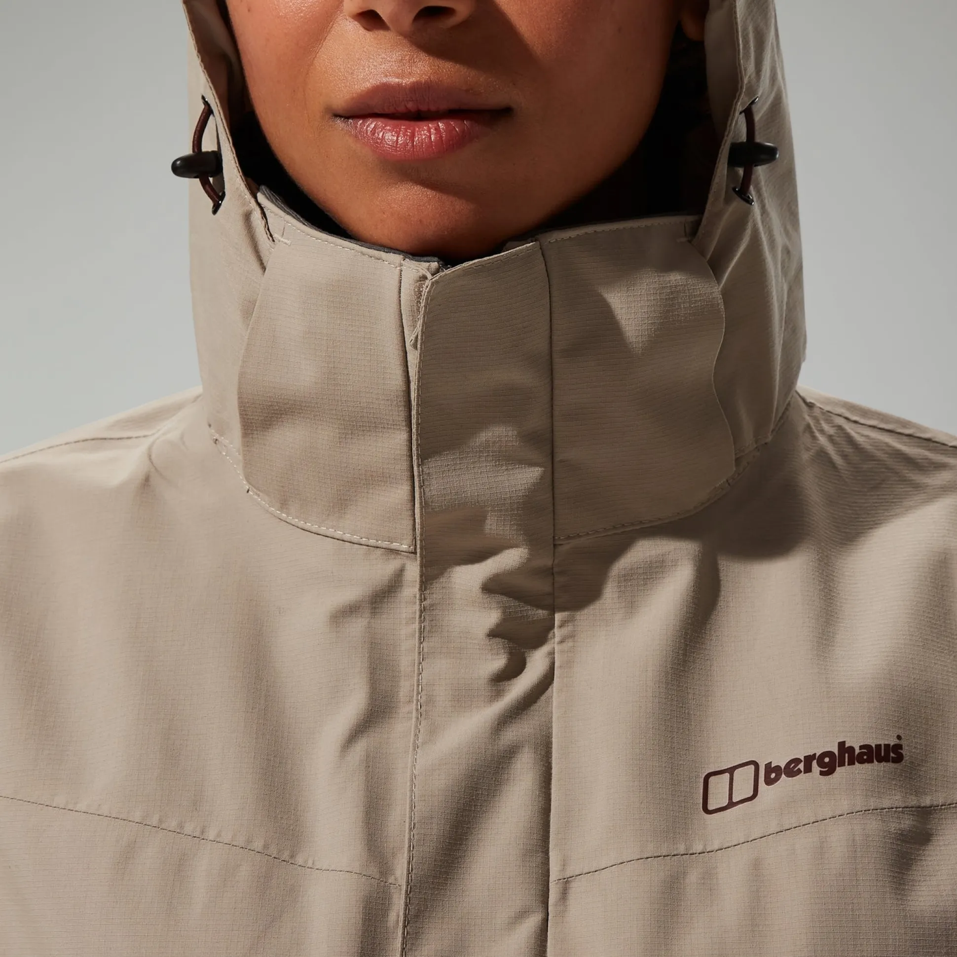 Regenjacke Hillwalker Jacket IA W Taupe