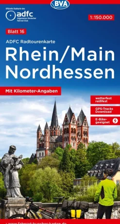 Rhein / Main / Nordhessen Fahrradkarte