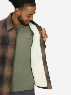 Ridgefield Sherpa Flannel Black