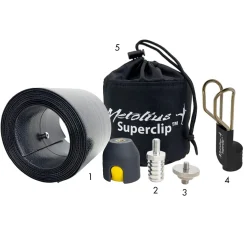 Roll Up Stick Clip Kit Black