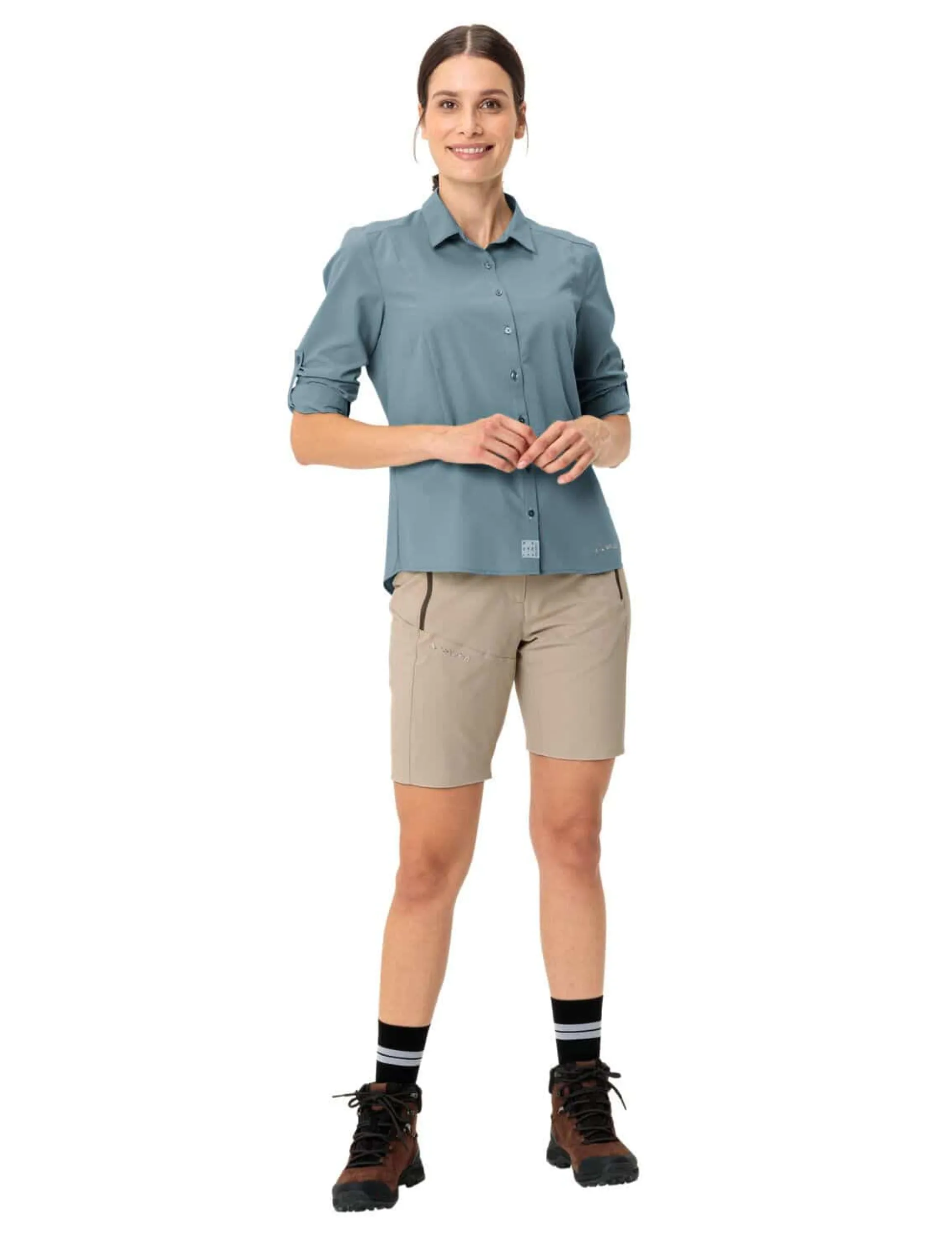 Rosemoor LS Shirt W Nordic Blue