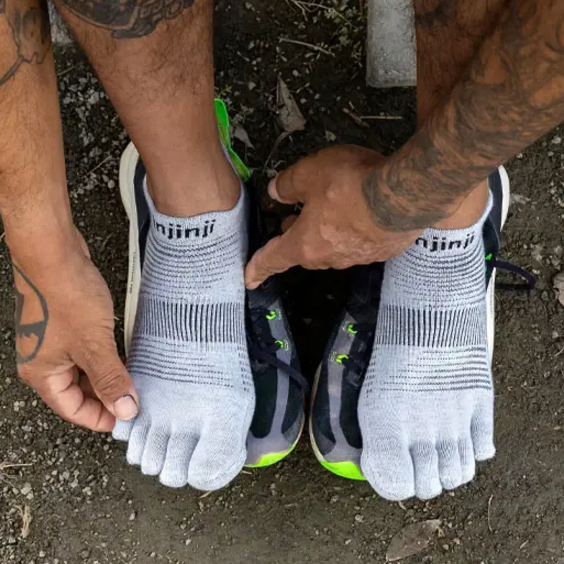 Run Lightweight No Show Men - Gray