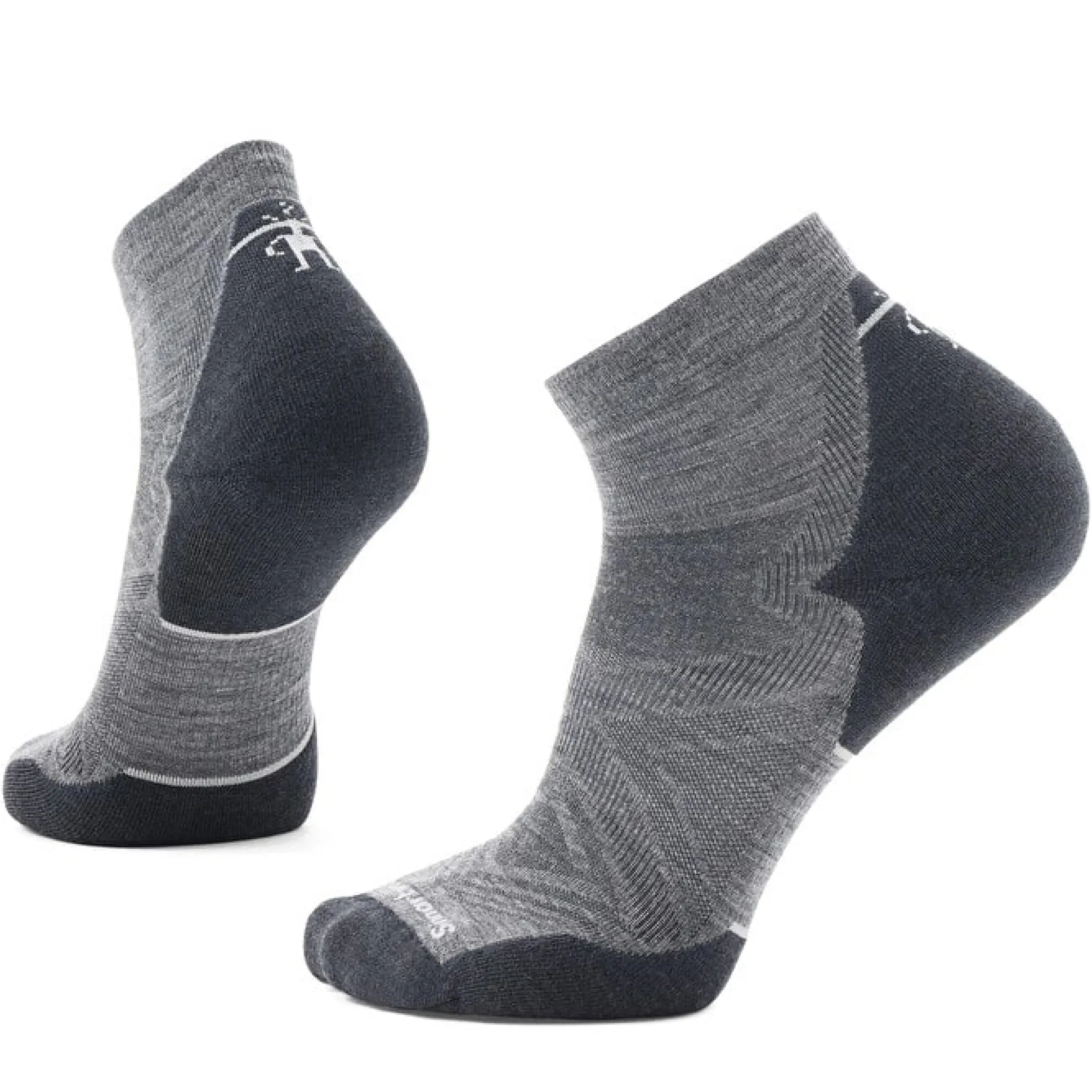 Run Targeted Cushion Ankle - Medium Gray